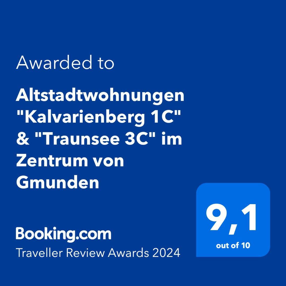 Altstadtwohnungen "Kalvarienberg 1C" & "Traunsee 3C" Im Zentrum Von กมุนเดน ภายนอก รูปภาพ